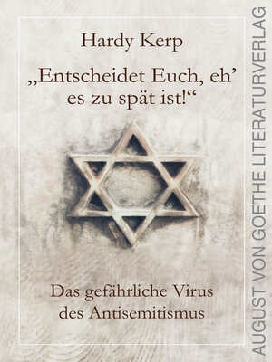 cover image of "Entscheidet Euch, eh' es zu spät ist!"